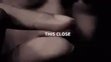 Fingers pinching with text THIS CLOSE