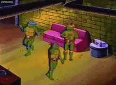 Teenage Mutant Ninja Turtles dancing