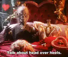 Talk about head over heels