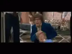 Austin Powers slaps Dr. Evil