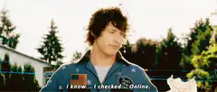 Andy Samberg I know I checked online