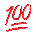 100 emoji animation