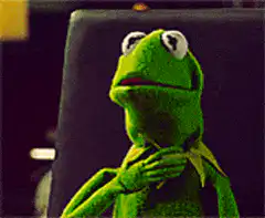 Kermit the Frog laughing
