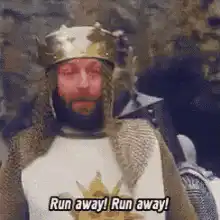 King Arthur Run Away
