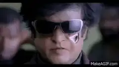 Rajinikanth sunglasses zoom