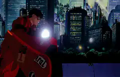 Cowboy Bebop motorcycle chase