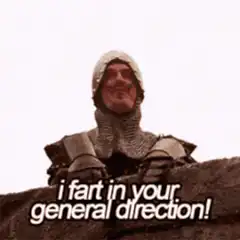 Monty Python Knight Farting