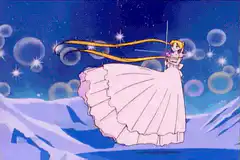 Sailor Moon in wedding dress