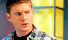 Jensen Ackles confused face