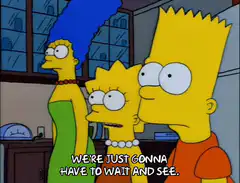 Simpsons wait and see