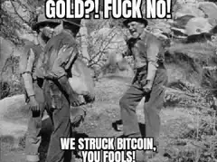 Gold?! Fuck No! We Struck Bitcoin