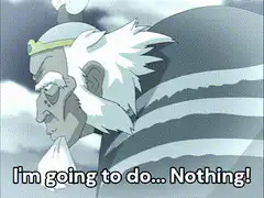 Old man declares he will do nothing