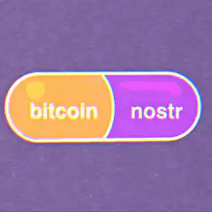 Bitcoin and Nostr toggle switch
