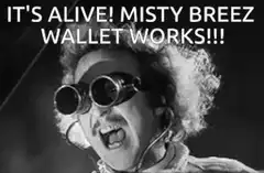 Doc Brown It's Alive Misty Breez Wallet Works