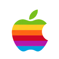 Rainbow Apple Logo