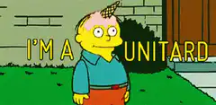 Ralph Wiggum I'm a Unitard