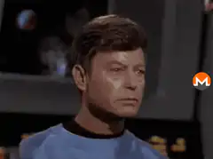 Spock and Kirk disapproving faces