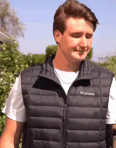 Justin Trudeau on the phone