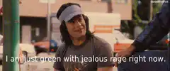 Jedediah green with jealous rage