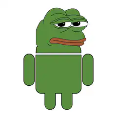 Sad Android Pepe Frog