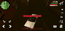 GTA San Andreas mobile mission failed