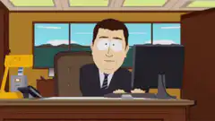 South Park Bank Scene