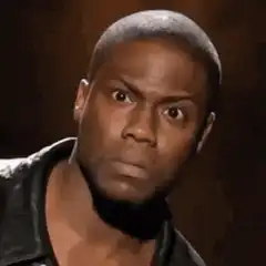 Kevin Hart confused face