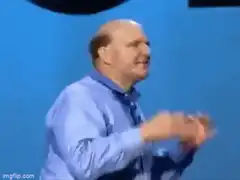 Steve Ballmer yelling LIQUIDITY
