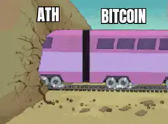Bitcoin Train Entering ATH Tunnel