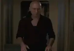 Patrick Stewart shrugging