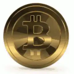Spinning Bitcoin Coin