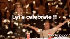 Let's celebrate !!