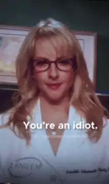 Amy calls Sheldon an idiot