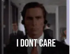 I Dont Care Christian Bale
