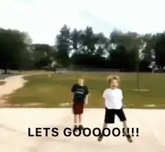 kid screaming lets gooooo