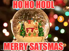 Ho Ho HODL Merry Satsmas
