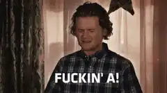 Man says fuckin a