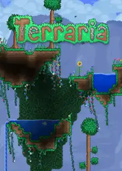 Terraria pixel art logo