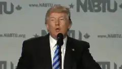Donald Trump says everybody knows it