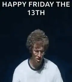 Andy Samberg Happy Friday the 13th