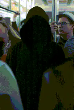 Ghostface reveals gender symbol then mask