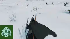 Horse glitch in medieval game
