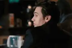 James Franco turns and smiles