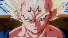 Goku transforms into Super Saiyan 3