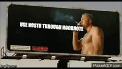 If you don't use Nostr through NooNote Fuck you!