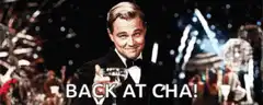 Leonardo DiCaprio Back At Cha Toast