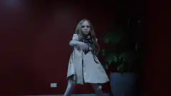 The Nun doll dancing