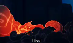 Spiral Demon rises from smoke