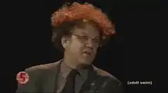 John C. Reilly with red hair