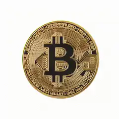 3D Bitcoin Coin Spinning